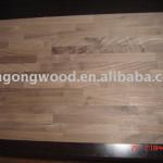 black walnut kitchen worktop edge glued wood panels-