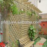 Outdoor Treated Wooden Fence and Leisure-Chair