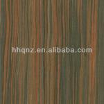 Ebony recomposed veneer for furniture