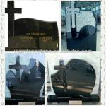 high quality black granite monument tombstones
