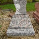 grey granite Gravestone &amp; Tombstone-XS-WYR
