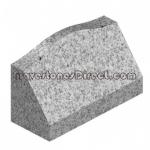 Grey granite Slant cheap headstones from xiamen china gravestone
