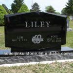 cheap black granite tombstone