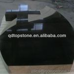shanxi black granite tombstones
