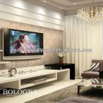 modern design wallpaper for living room foshan china Green wallpaper for hotel interior corridor wallpaer for entrance wall