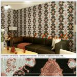 2013 new classic design rubber vinly deep embossed wall paper made in china