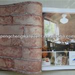 3d Effect New Brick Design Vinyl Wallpapers