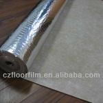 rubber acoustic waterproof underlayment with silver film or PE film