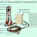 High pressure injecting foaming machine