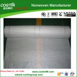 Nonwoven waterproofing material for roof waterproofing