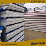 sliding sandwich prefabricated roofs panels-V960/V980