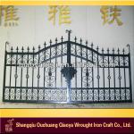 2012 Top-selling wrought iron gate models QY-WIG101