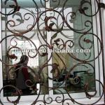 2012new design china manufacture producer iron window railings,window railings guarding windows iron window railings