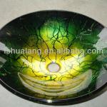 2013 Handicraft Glass Wash Basin, Vessel Sink, made in China HL-1310