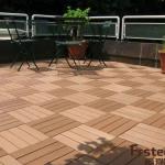 2014 Fire-resistant water proof and environmental protection wpc DIY decking 310*310