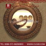 2014 new elegant alibaba express high quality copper fancy bathroom mirrors JZ-103