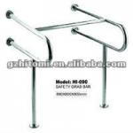 304 stainless steel double handicap safety grab bar for disable,disable grab bars HI-090