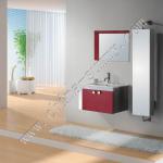 360 degree rotatable side cabinet Wall-mounted 700*460mm red 304 stainless steel bathroom vanity cabinet S-0904