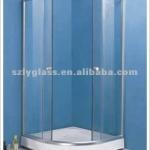 3mm-25mm high quality tempered glass sliding shower door LY-0022