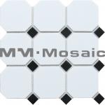 4&quot; Big Octagonal Ceramic Mosaic Tile CZH006BT