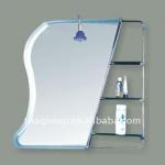 5mm bathroom silver mirror with shelf TJ-1418 TJ-1418