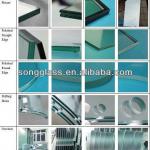 6.38-42.3mm AS/NZS2208:1996 Laminated Glass Price min:300*300mm