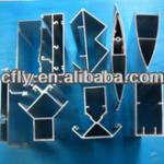6063 extruded aluminium profile for structural curtain wall CF