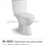 9041 cheap sanitary ware washdown two piece toilet 9041