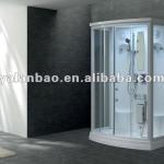 acrylic two person shower cain with steam bath ozone and FM G268