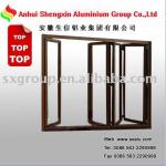 Aluminium Wooden Transfer Windows SX-3556