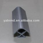 aluminum foil corner for kithen skirting, aluminum foil &amp; plastic corner yb003