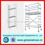 Aluminum mobile ladder scaffolding for sale