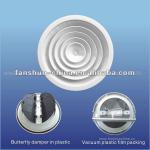 Aluminum round air diffuser (CD-R) CD-R