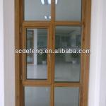 Aluminum Window/European Type Aluminum Cladding Wood Window DS-LMPC-009
