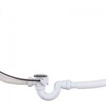 Automatic Bathtub Trap Flexible Outlet 40-50 mm (YP021) YP021