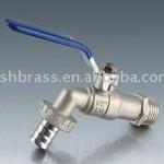 brass water faucet steel handle with plastic cover BV-501