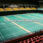 BWF portable badminton sports vinyl floor covering HK1001-2