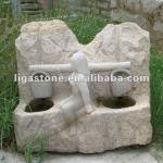 Carved Stone Sculpture,High Quality and Good Quality Lanscape Sculpture LIGA-GS-001