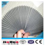 China Anping JH factory pleated/plisse insect screen JH-382
