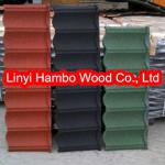 Chinese Aluminium Sand Stone Coated Step Tile Roofing Sheet HB-tiles-63