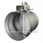 Circular motorized air damper Auxiliary equipments of power station