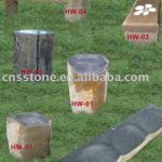 CNS004 Basalt column benches B004