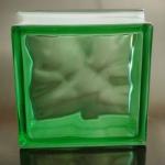 decorative hollow Green cloudy block glass 190*190*80mm,190*190*95mm,145*145*80mm,145*145*95m