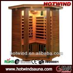 deluxe infrared dry sauna euiqpment wooden sauna SEK-D2C