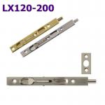 door bolt latch in iron ; 2013 hot sale style thumb lock in AB color ; LX
