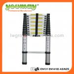 EN131 Aluminum telescopic ladder/aluminium ladder/step ladder,AT0110A, 3.2meter AT0110A