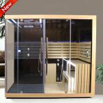 European design Deluxe comfortable infrared sauna for 2 persons sauna SR166-sauna