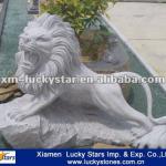 European Style Cheap Grey Granite Stone Lion Sculpture LS Sculpture