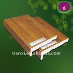 Fashion wood grain design of PVC windowsill board 20mm thickness and different width