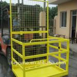 Forklift Working Platform / Forklift Safety Cage Forklift maintence paltform